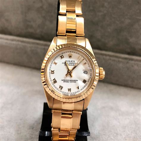 rolex dorado mujer|Rolex lady Datejust precio.